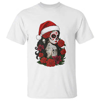 Dia De Los Muertos Mexican Christmas T Shirt Day of the Dead Sugar Skull Women - Wonder Print Shop