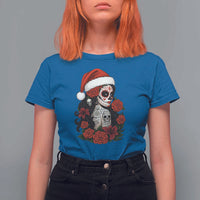 Dia De Los Muertos Mexican Christmas T Shirt For Women Day of the Dead Sugar Skull Women - Wonder Print Shop