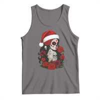 Dia De Los Muertos Mexican Christmas Tank Top Day of the Dead Sugar Skull Women - Wonder Print Shop