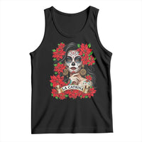 Dia De Los Muertos Mexican Tank Top Day of the Dead Sugar Skull Women - Wonder Print Shop