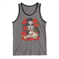 Dia De Los Muertos Mexican Tank Top Day of the Dead Sugar Skull Women - Wonder Print Shop