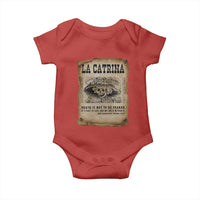 Day Of The Dead Baby Onesie La Calavera Garbancera - Wonder Print Shop