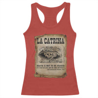 Day Of The Dead Racerback Tank Top La Calavera Garbancera - Wonder Print Shop