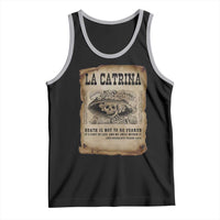 Day Of The Dead Tank Top La Calavera Garbancera - Wonder Print Shop