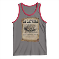 Day Of The Dead Tank Top La Calavera Garbancera - Wonder Print Shop