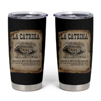 Day Of The Dead Tumbler Cup La Calavera Garbancera - Wonder Print Shop