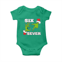 67 Six Seven Christmas Meme Baby Onesie Funny Elf Hands - Wonder Print Shop