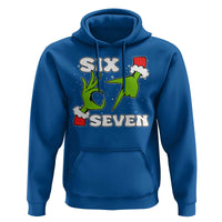 67 Six Seven Christmas Meme Hoodie Funny Elf Hands - Wonder Print Shop
