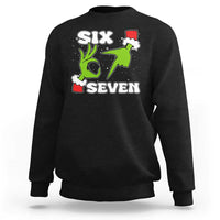 67 Six Seven Christmas Meme Sweatshirt Funny Elf Hands - Wonder Print Shop