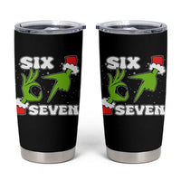 67 Six Seven Christmas Meme Tumbler Cup Funny Elf Hands - Wonder Print Shop