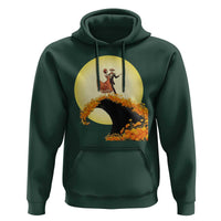 Dia De Los Muertos Hoodie Skeletons Dancing Mexican - Wonder Print Shop