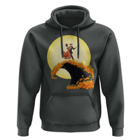 Dia De Los Muertos Hoodie Skeletons Dancing Mexican - Wonder Print Shop