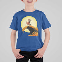 Dia De Los Muertos T Shirt For Kid Skeletons Dancing Mexican - Wonder Print Shop