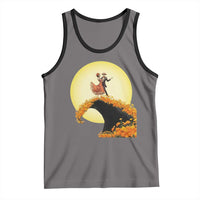 Dia De Los Muertos Tank Top Skeletons Dancing Mexican - Wonder Print Shop