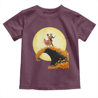 Dia De Los Muertos Toddler T Shirt Skeletons Dancing Mexican - Wonder Print Shop
