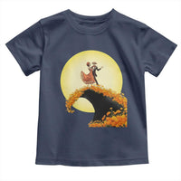 Dia De Los Muertos Toddler T Shirt Skeletons Dancing Mexican - Wonder Print Shop