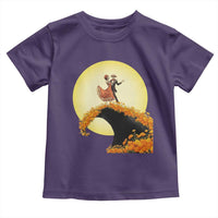 Dia De Los Muertos Toddler T Shirt Skeletons Dancing Mexican - Wonder Print Shop