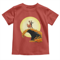 Dia De Los Muertos Toddler T Shirt Skeletons Dancing Mexican - Wonder Print Shop