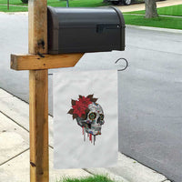 Sugar Skull Calavera Holiday Spirit Mistletoe Garden Flag - Wonder Print Shop