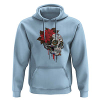 Sugar Skull Calavera Holiday Spirit Mistletoe Hoodie - Wonder Print Shop
