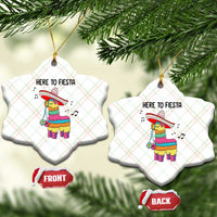 Funny Pinata Mexican Ceramic Ornament Here To Fiesta - Wonder Print Shop