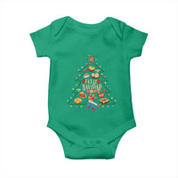 Feliz Navidad Baby Onesie Mexican Christmas Tree Fiesta - Wonder Print Shop