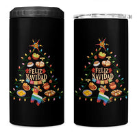 Feliz Navidad 4 in 1 Can Cooler Tumbler Mexican Christmas Tree Fiesta - Wonder Print Shop