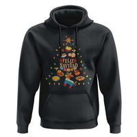 Feliz Navidad Hoodie Mexican Christmas Tree Fiesta - Wonder Print Shop
