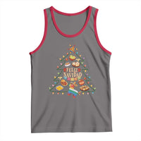 Feliz Navidad Tank Top Mexican Christmas Tree Fiesta - Wonder Print Shop