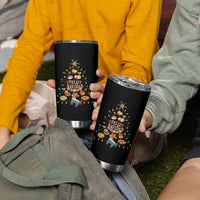 Feliz Navidad Tumbler Cup Mexican Christmas Tree Fiesta - Wonder Print Shop
