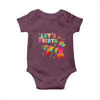 Funny Pinata Mexican Baby Onesie Let Us Fiesta - Wonder Print Shop