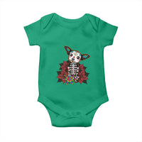 Calavera Chihuahua Baby Onesie Pinata Dia De Los Muertos Mexican - Wonder Print Shop