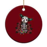 Calavera Chihuahua Ceramic Ornament Pinata Dia De Los Muertos Mexican - Wonder Print Shop