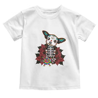 Calavera Chihuahua Toddler T Shirt Pinata Dia De Los Muertos Mexican - Wonder Print Shop