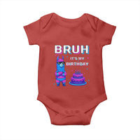 Funny Pinata Mexican Baby Onesie Bruh It Is My Birthday - Wonder Print Shop