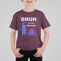 Funny Pinata Mexican T Shirt For Kid Bruh It Is My Birthday - Wonder Print Shop
