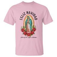Virgin Mary Feliz Navidad T Shirt Our Lady Virgen De Guadalupe - Wonder Print Shop