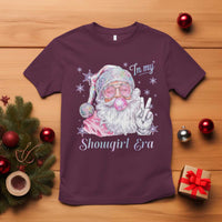 Pink Santa Christmas T Shirt Bubble Gum Peace Sign - Wonder Print Shop
