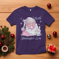Pink Santa Christmas T Shirt Bubble Gum Peace Sign - Wonder Print Shop