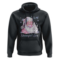 Pink Santa Christmas Hoodie Bubble Gum Peace Sign - Wonder Print Shop