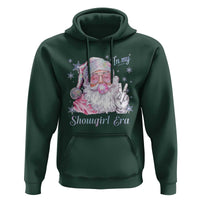 Pink Santa Christmas Hoodie Bubble Gum Peace Sign - Wonder Print Shop