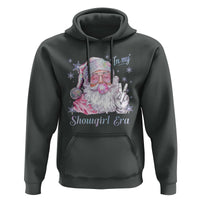 Pink Santa Christmas Hoodie Bubble Gum Peace Sign - Wonder Print Shop