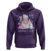 Pink Santa Christmas Hoodie Bubble Gum Peace Sign - Wonder Print Shop
