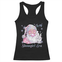 Pink Santa Christmas Racerback Tank Top Bubble Gum Peace Sign - Wonder Print Shop