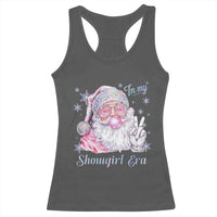 Pink Santa Christmas Racerback Tank Top Bubble Gum Peace Sign - Wonder Print Shop