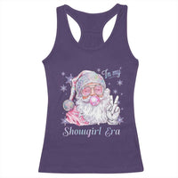 Pink Santa Christmas Racerback Tank Top Bubble Gum Peace Sign - Wonder Print Shop