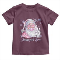 Pink Santa Christmas Toddler T Shirt Bubble Gum Peace Sign - Wonder Print Shop