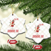 Santa Girls Christmas Ceramic Ornament In My Costume Era - Wonder Print Shop