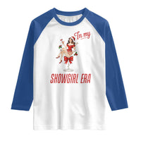 Santa Girls Christmas Raglan Shirt In My Costume Era - Wonder Print Shop