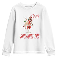 Santa Girls Christmas Youth Sweatshirt In My Costume Era - Wonder Print Shop